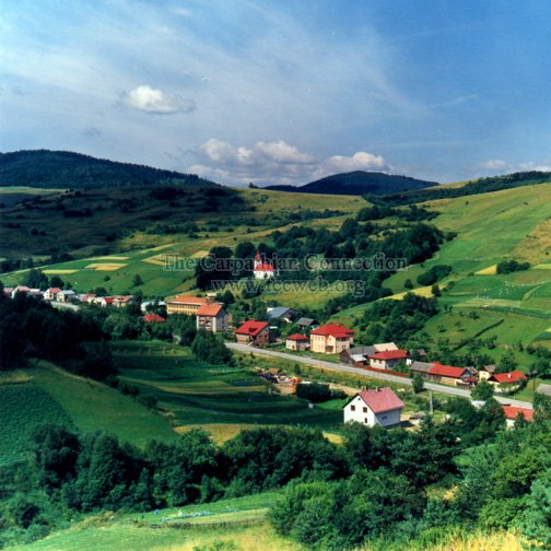 Hillside View of Maly Lipnik
